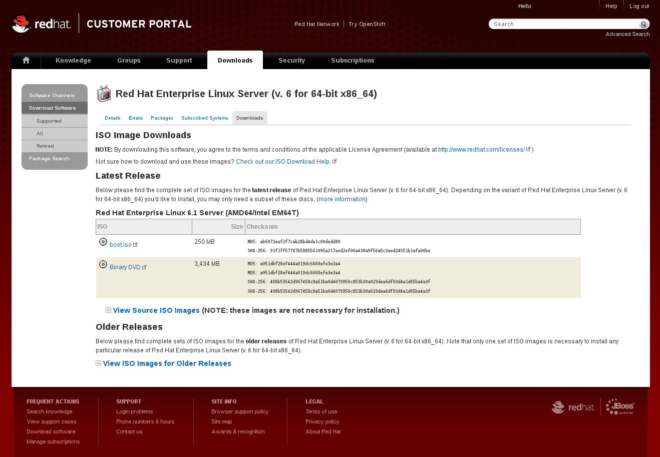 Red Hat Enterprise Linux 6.0 X64 Dvd Iso